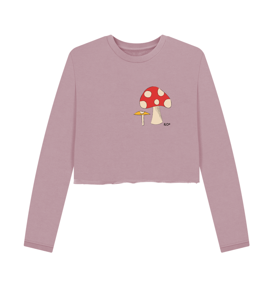 Mauve boxy jumper