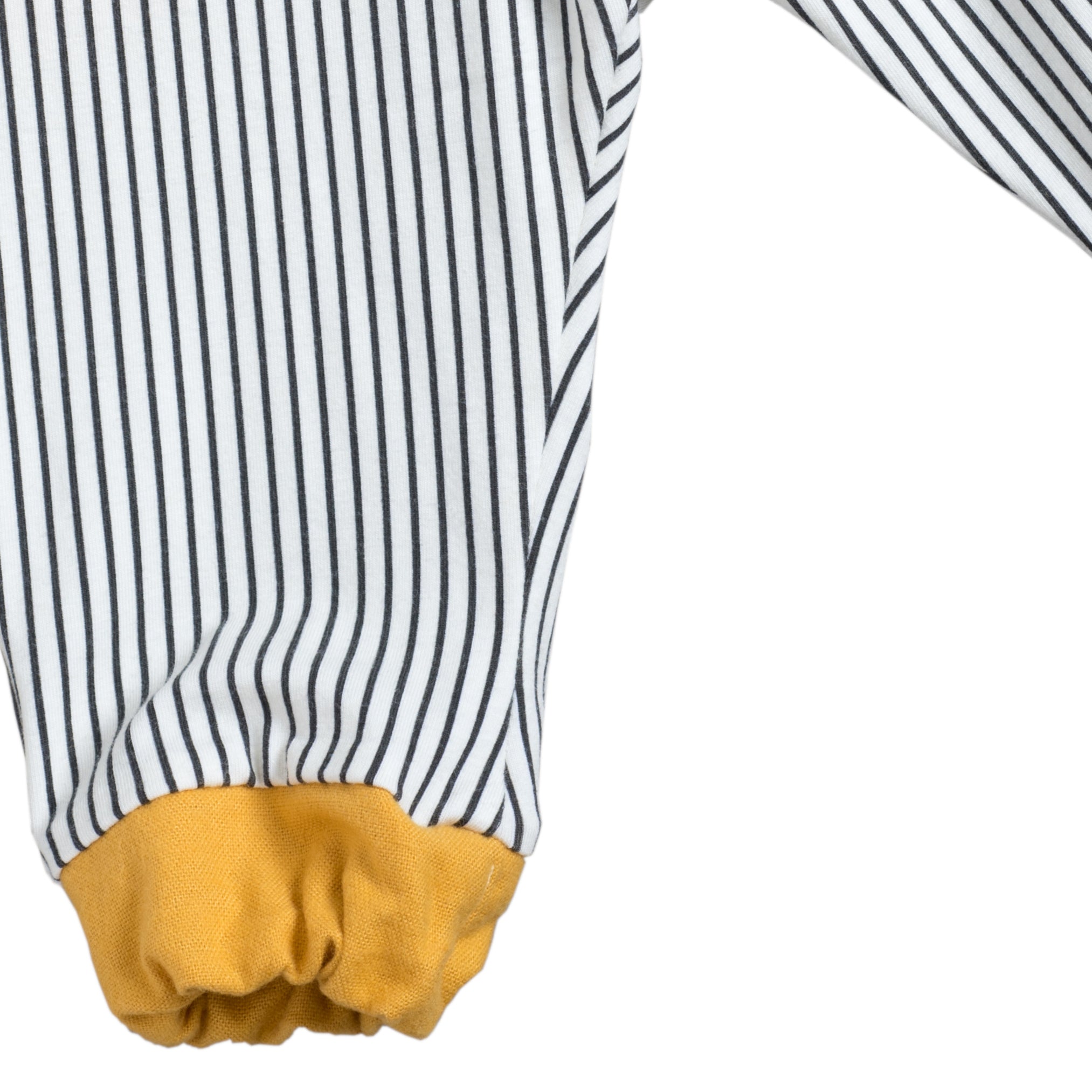 Yellow and black striped clearance trousers